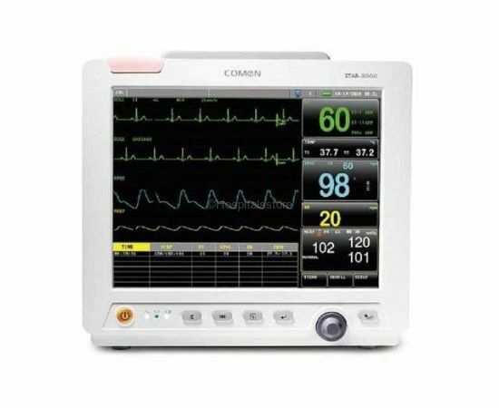 Comen STAR8000E Cardiac patient monitor, 5 parameter European CE approved Monitor